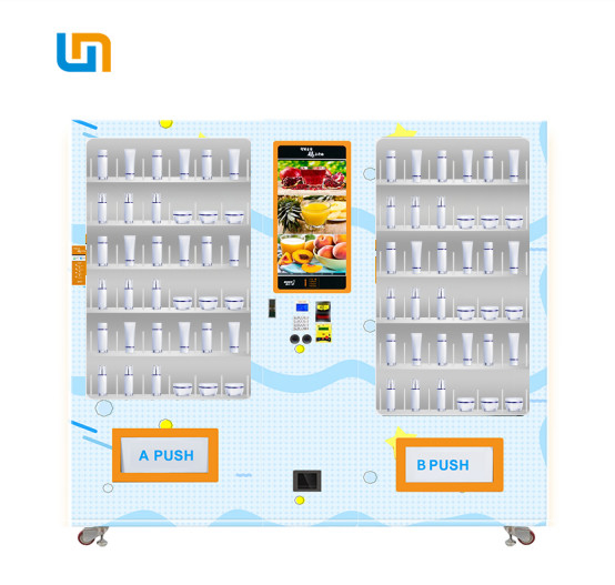Large capacity automatic credit card vending machines for cosmetic skin care products Micron