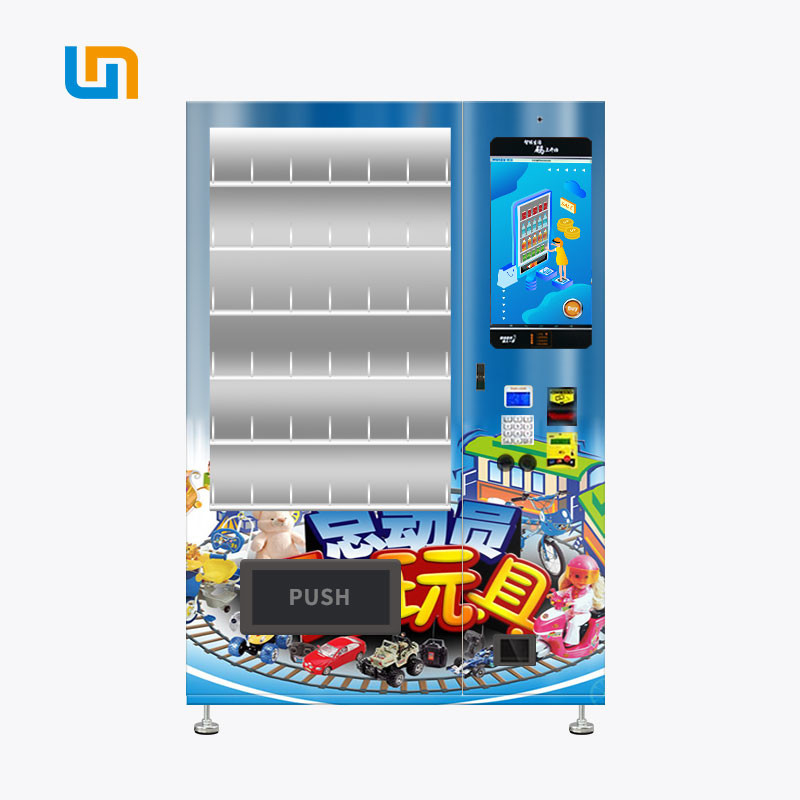 Anti - Theft Toy  Vending Machine With Elegant Aluminium Door, Lego vending machine, gift vending machine, Micron