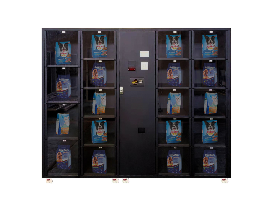 Extra Large Pets Food Vending Machine Custom Locker Vending Machines For Small Businesses