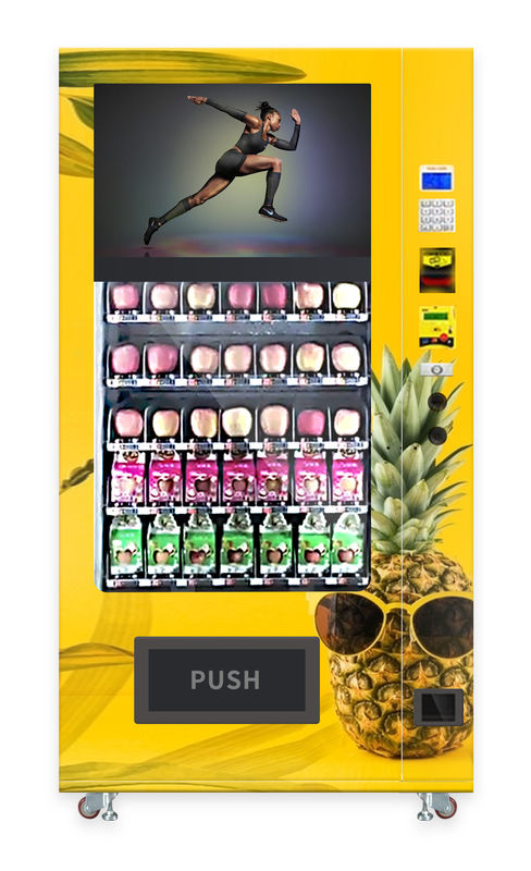 220v 240v Pineapple Vending Machine With Micro Computer Control System Android Vending With Sdk Vending