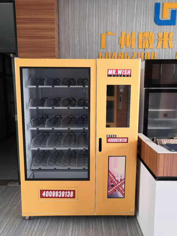 Double Tempered Glass Happy Box Vending Machine Micron