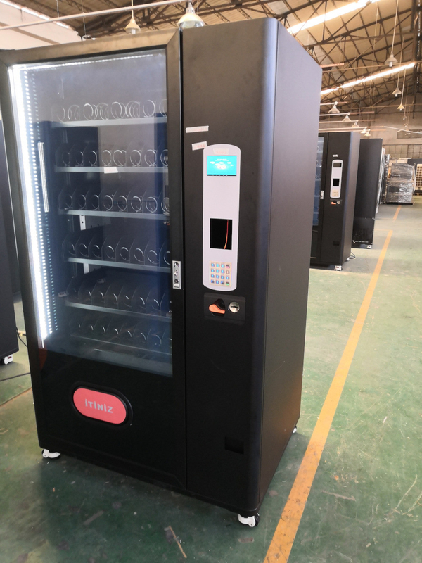 Automatic Drink Snack Food Vending Machines With Infrared Sensor,Hotel vending machine, Street vending machine, Micron