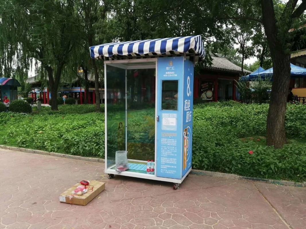 Customized Sticker Sun Cream Vending Machine for sale by Sweeping Code Payment, Micron