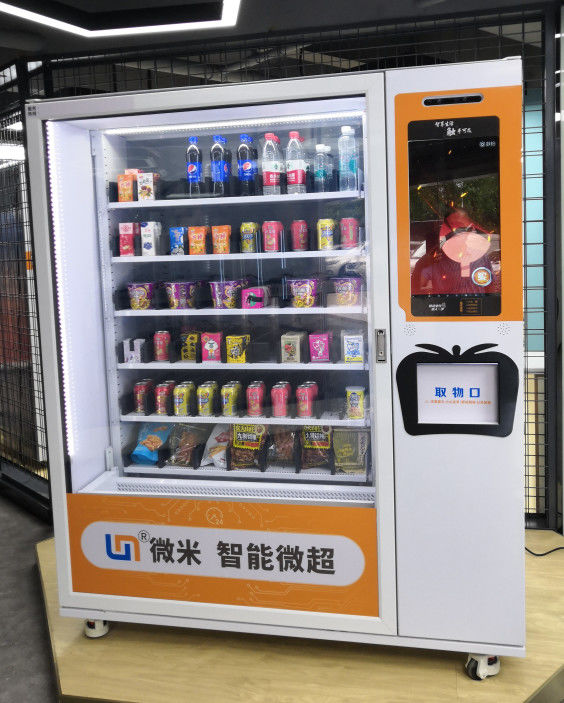 Commercial Muffins Automatic Vending Machine Note Payment System