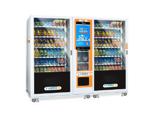 Comprehensive Umbrella Raincoat Combo Vending Machine Automatic With Smart System