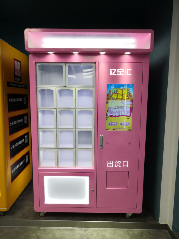 Salad Jar Canned Bottle Vending Machines With 22 Inch Touch Screen, touch screen vending machine, Micron