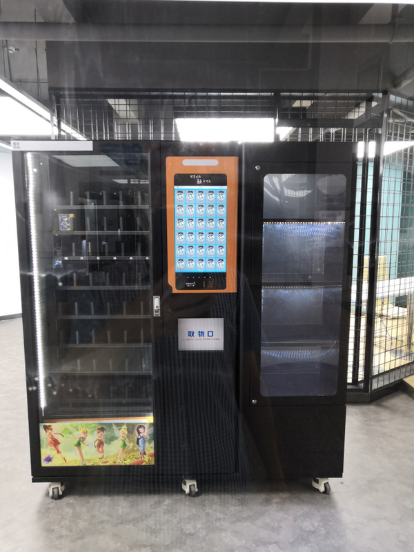 Blind Box Vending Machine With Showroom Elevator And Direct Push Aisle Remote Control Touch Screen Middle Pick Up