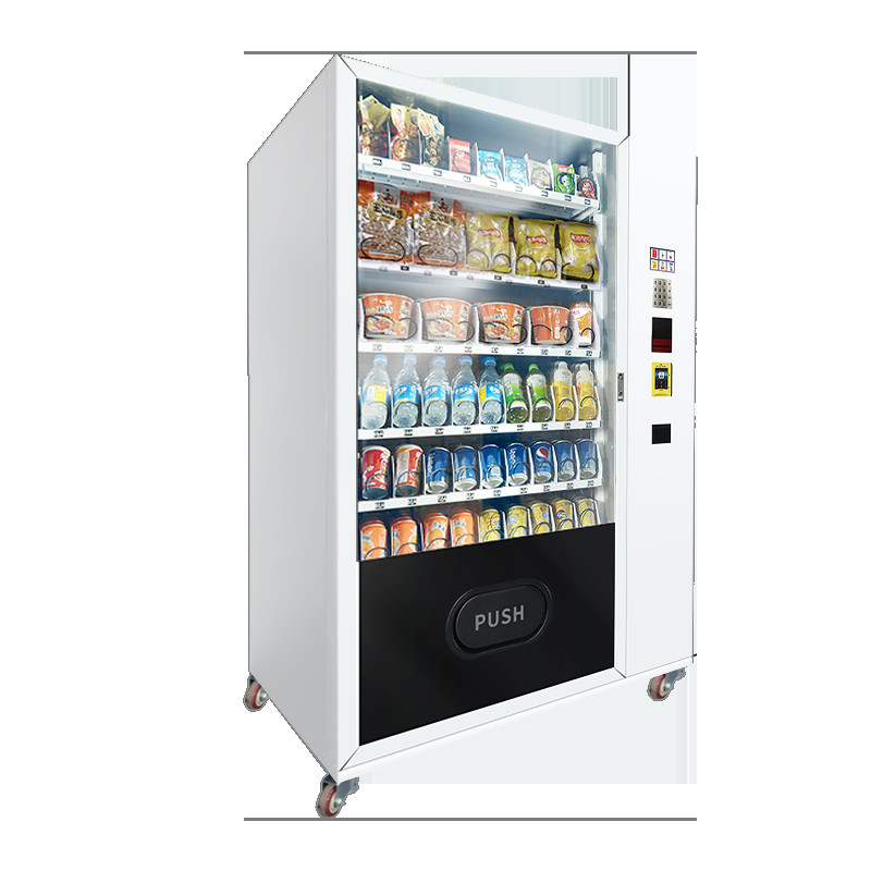 Basic Sprial Malaysia Vending Machines Add Conveyor Belt Direct Push Hanging Slot