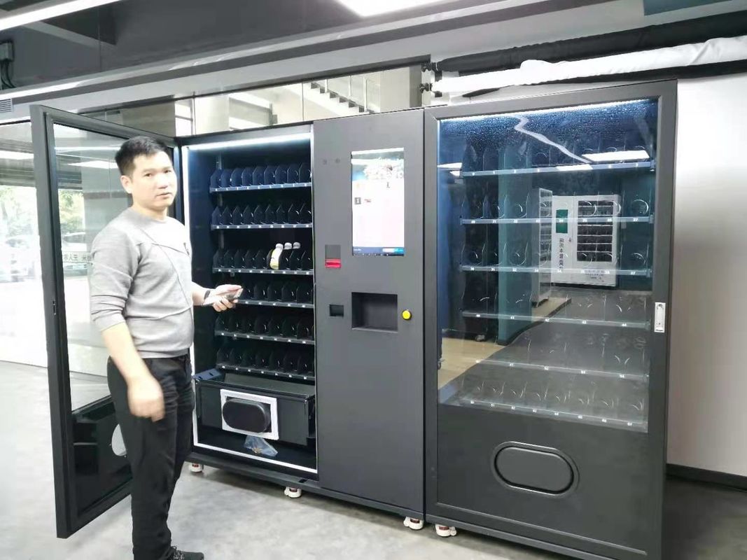 Combo Cup Noodle Vending Machine With Hot Water Multi Function