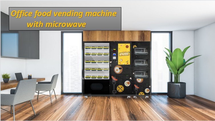 Instant Lunch Box Smart Vending Machine With Microwave Oven