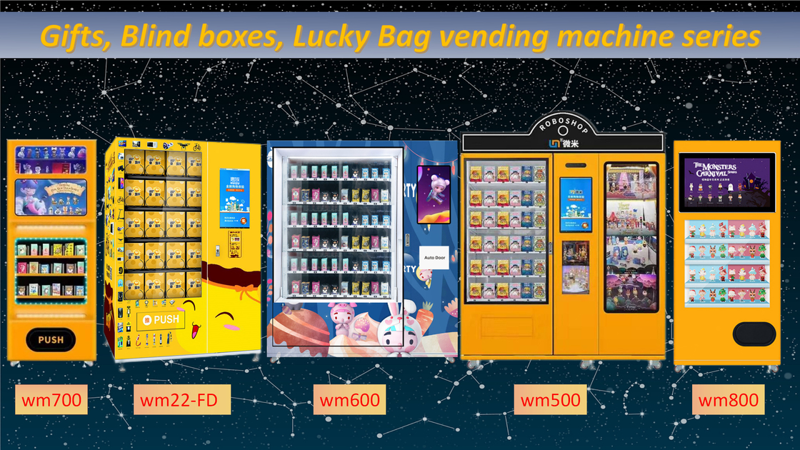 Lucky Box Gift Smart Vending Machine With 22 Inch Touch Screen
