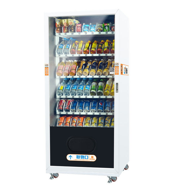 Coin Operated 24 Hours Snack Food Vending Machines With Smart Vending