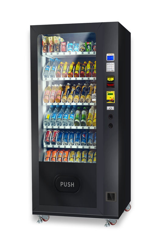 Coin Operated 24 Hours Snack Food Vending Machines With Smart Vending