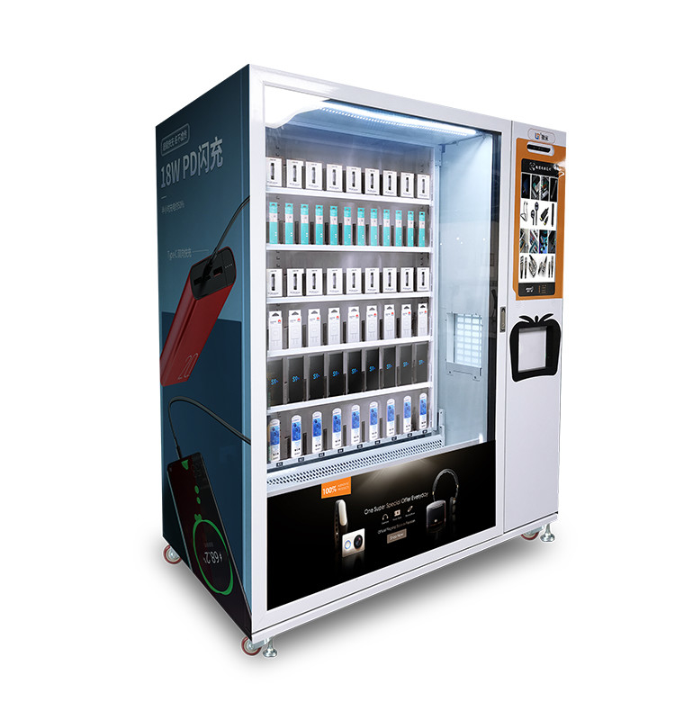 Energy Saving Healthy Juice Vending Machine With XY Axis Elevator