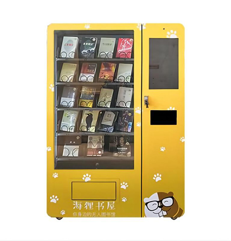 Convenient Metal Frame Newspaper Book Vending Machine International Standard, Micron