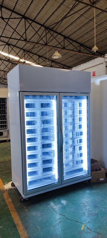 Unattended Retail Stores Centers With Locker Cooling Locker Vending Machine For Europe Market