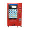 Metal 55 Inch Touch Screen Drink Vending Machine For Gym Bank School With Elevator Corridor
