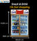 Card Reader Payment System Smart Fridge Vending Machine For Sanck And Drink With Smart System For Remotly Control