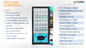 22 Inch Medicine Vending Machine Contactless Payment Remote Controlled By Mobile Phone