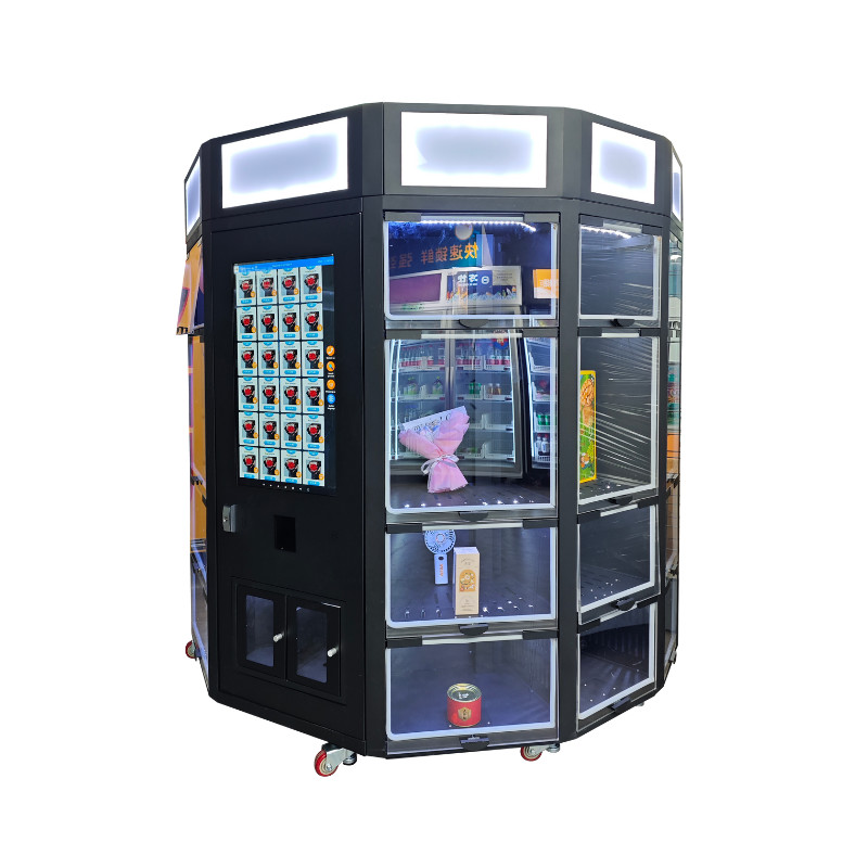 Fresh Flowers Locker Vending With Metal Frame And 2.32-Inch Interactive ...
