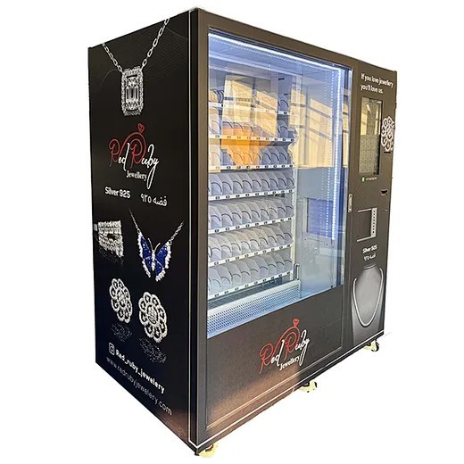 Vending Machine For Rings Smart Jewelry Vending Machine with Touch Screen