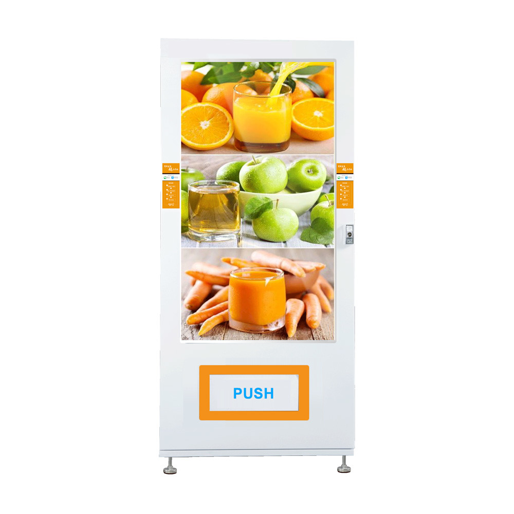 55 inches large screen, Double Layer Glass Credit Card Vending Machine