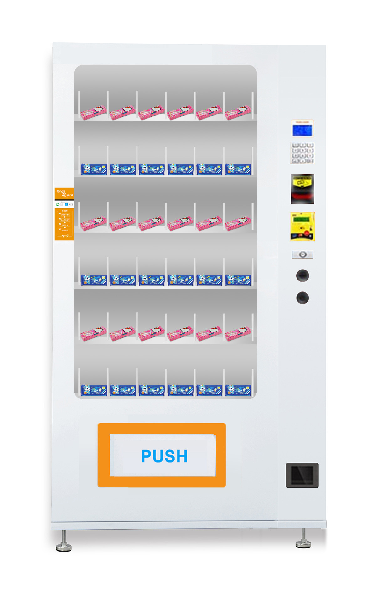 Automatic Stationery Box Writing Materials School Vending Machine With