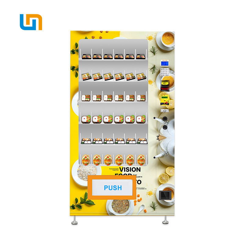 Convenient Breakfast Lunch Vending Machine, micro market vending machine