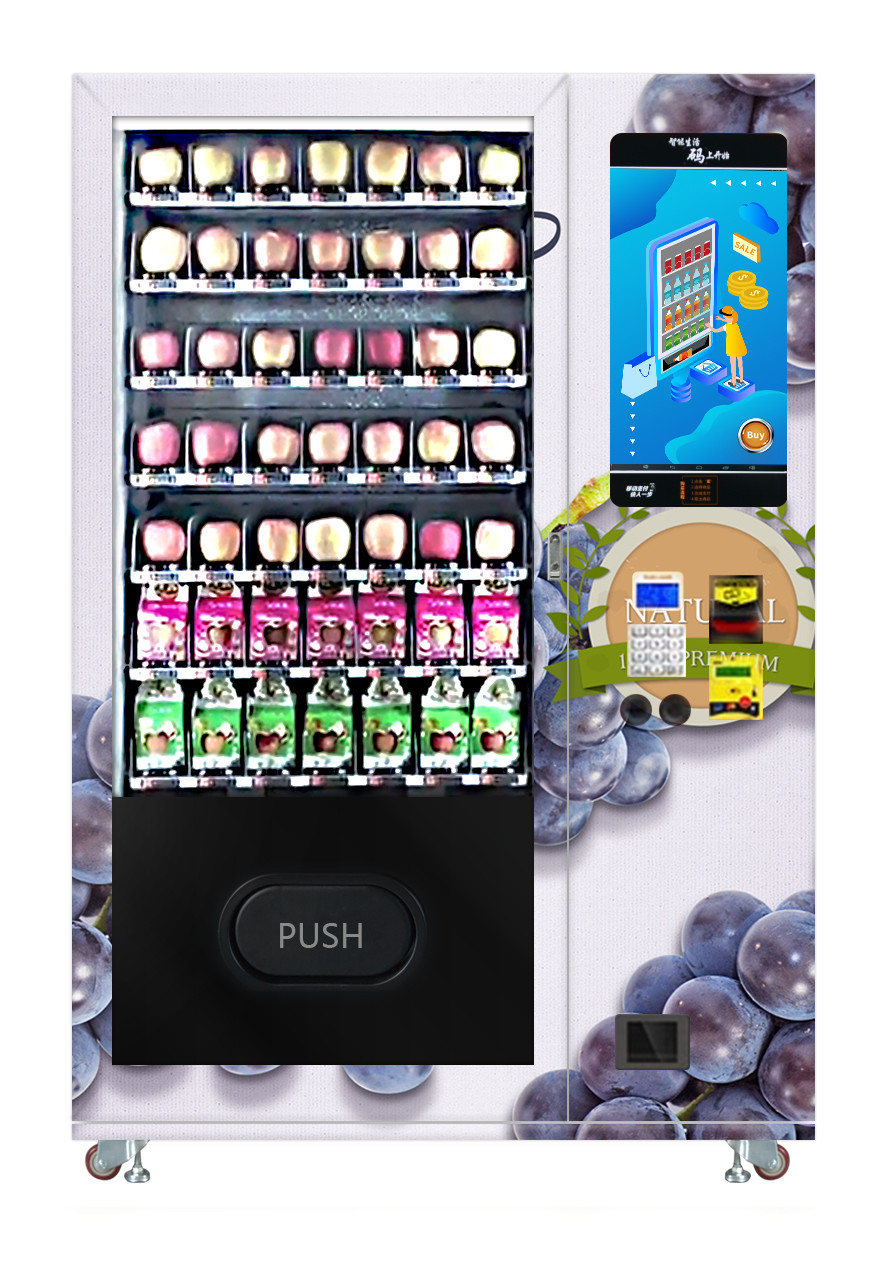 Coin Operated Automatic Vending Machine For Grapes 270540 Capacity