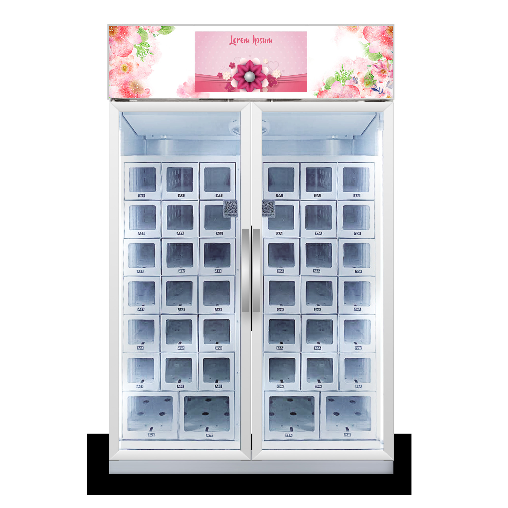 Automatic Breakfast Vending Machine For Sandwiches , Fruit , Drink