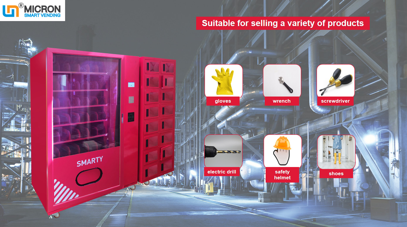 Large Capacity Machine Vending Sports Equipment Locker Vending Machine
