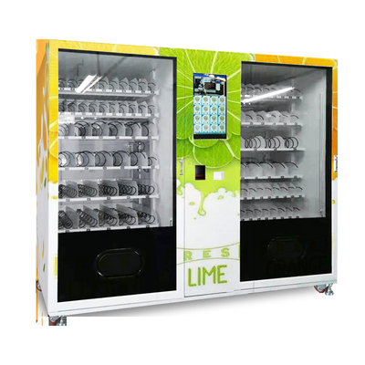 22 Inch Touch Screen Meal Vending Machine With NAYAX Card Reader