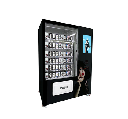 Snack And Drink Smart Vending Machine With E - Wallet  Touch Screen