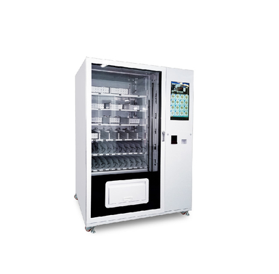 Snack And Drink Smart Vending Machine With E - Wallet  Touch Screen