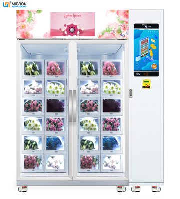Extra Large Bouquet Fresh Flower Vending Machine R290 Environmental Friendly Refrigerant