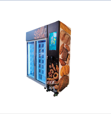 Frozen Meat Vending Machine With Cooling System Touch Screen Card Reader