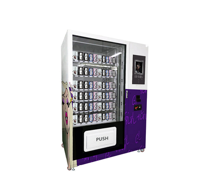 Salad Jar Canned Bottle drink Vending Machines With 22 Inch Touch Screen, Touch Screen Vending Machine, Micron