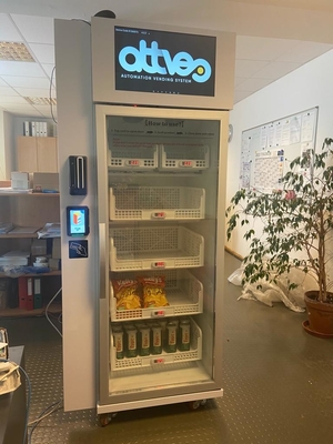 WMZLD Snacks And Drinks Vending Machine Suitable For Office, Factory, Shopping Malls,Outdoor With Credit Card Payment
