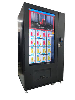 Large Touchscreen  Vending Machine, 55 inch screen media vending machine, advertising vending machine, Micron