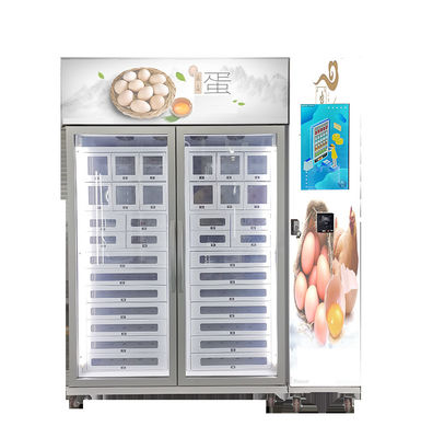 Unmanned Retail Store Cooling Locker Vending Machine To Sell Egg Fruit Meat
