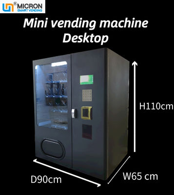 Strip Steel Door Mini Snack Beverage Small Item Vending Machine With Smart System