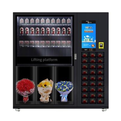 Flower Cooling Locker Vending Machine With Refrigerator System