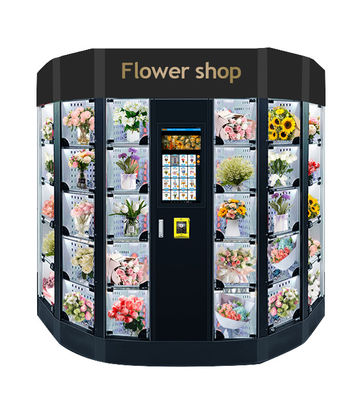 Fresh Flower 21.5 inches Cooling Locker Vending Machine, internet vending machine, Micron