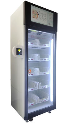110V Smart Fridge Vending Machine Frozen Food Grab N Go Fridge
