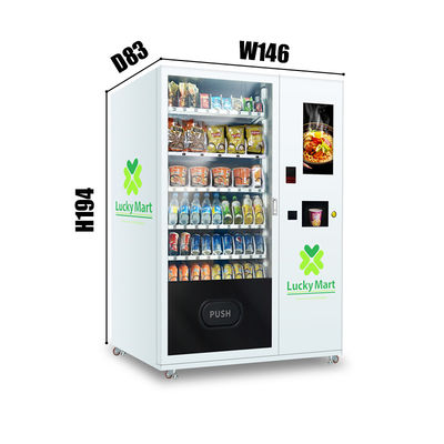 Instant Cup Noodles Snack Food Ramen Vending Machine With Hot Water Supply Cup Noodle Vending Machine