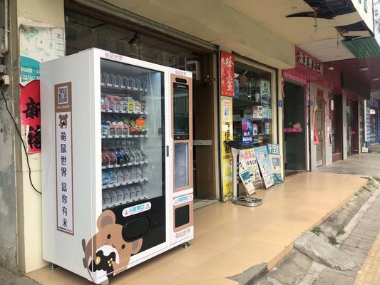 337 Capacity Beverage Vending Machine Elevator Hot And Cool Direct Push Slot