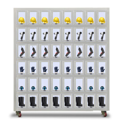 Micron Automatic Combo Self Service PPE Vending Machine For Tool Glove Helmet In Factory