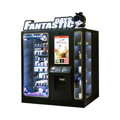 Big Capacity Automatic Blind Box Skincare Products Vending Machine With 32'' Touchscreen Digital Ads