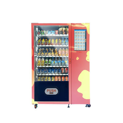 Shopping Mall Remote Control Smart Vending System Snacks Cold Drinks Bottle Vending Machine