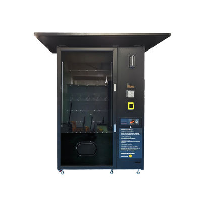 High Security Outdoor Shelter Vending Machine With Keyboard For Food Cooling Drinks Prevent Theft